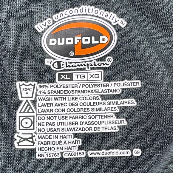 CHAMPION Duo Fold Full Fitted Base Layer Sweatpants - Picture 6 of 6